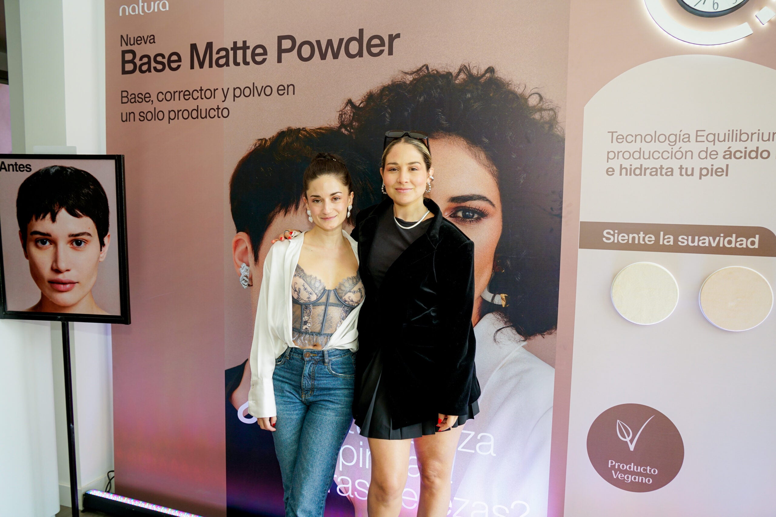 La empresaria, Jackie Sasson, y Camila Wills, fundadora de Madre Colombia.