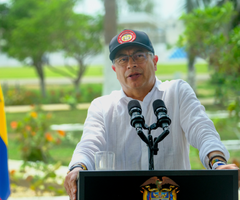 Gustavo Petro, presidente de Colombia