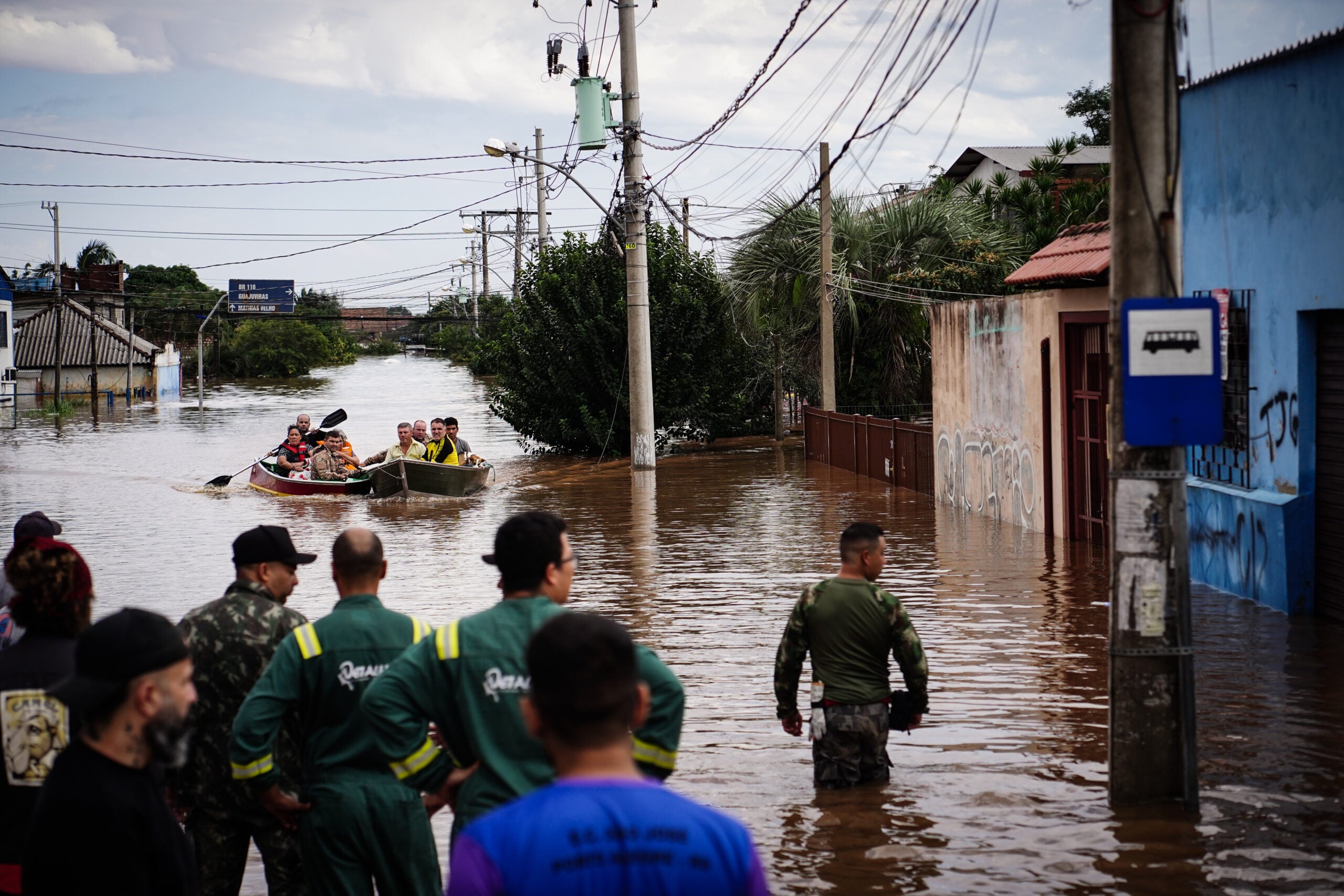 Inundaciones en el sur de Brasil
