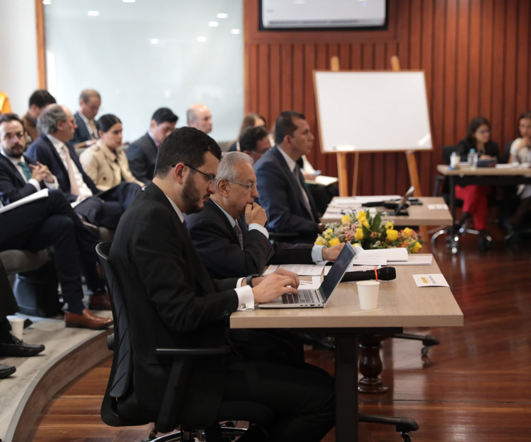 Ministro de Hacienda, Ricardo Bonilla, en la Corte Constitucional