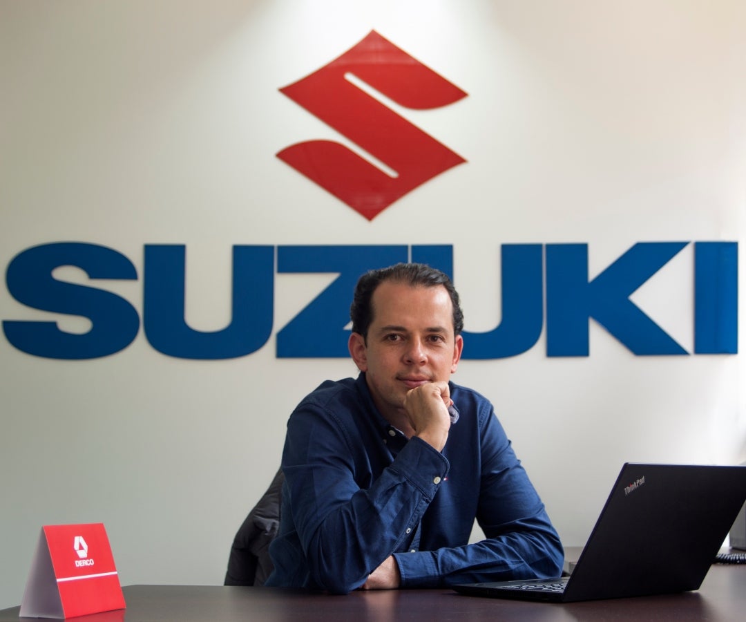 Juan David Uribe, gerente general de Suzuki
