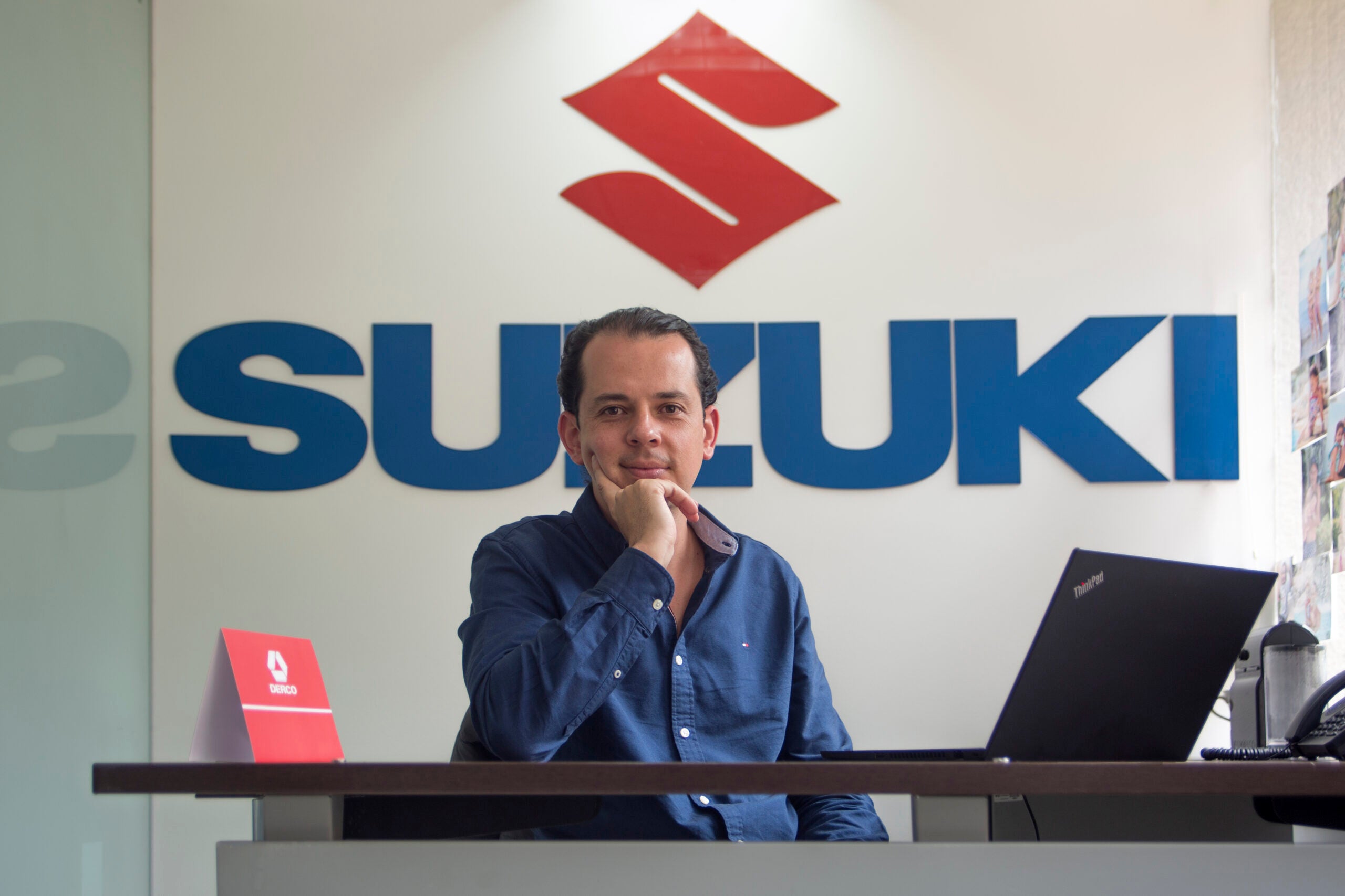 Juan David Uribe, gerente general de Suzuki