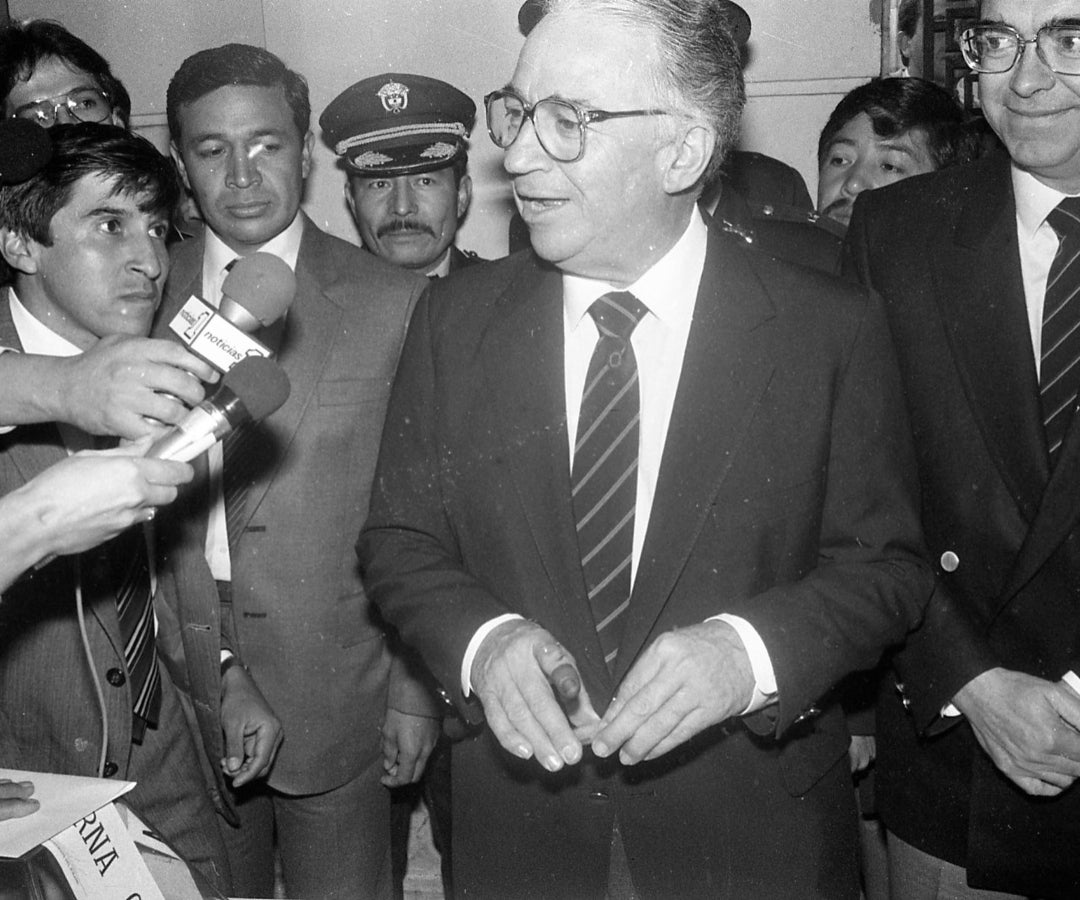 Belisario Betancur, expresidente de Colombia