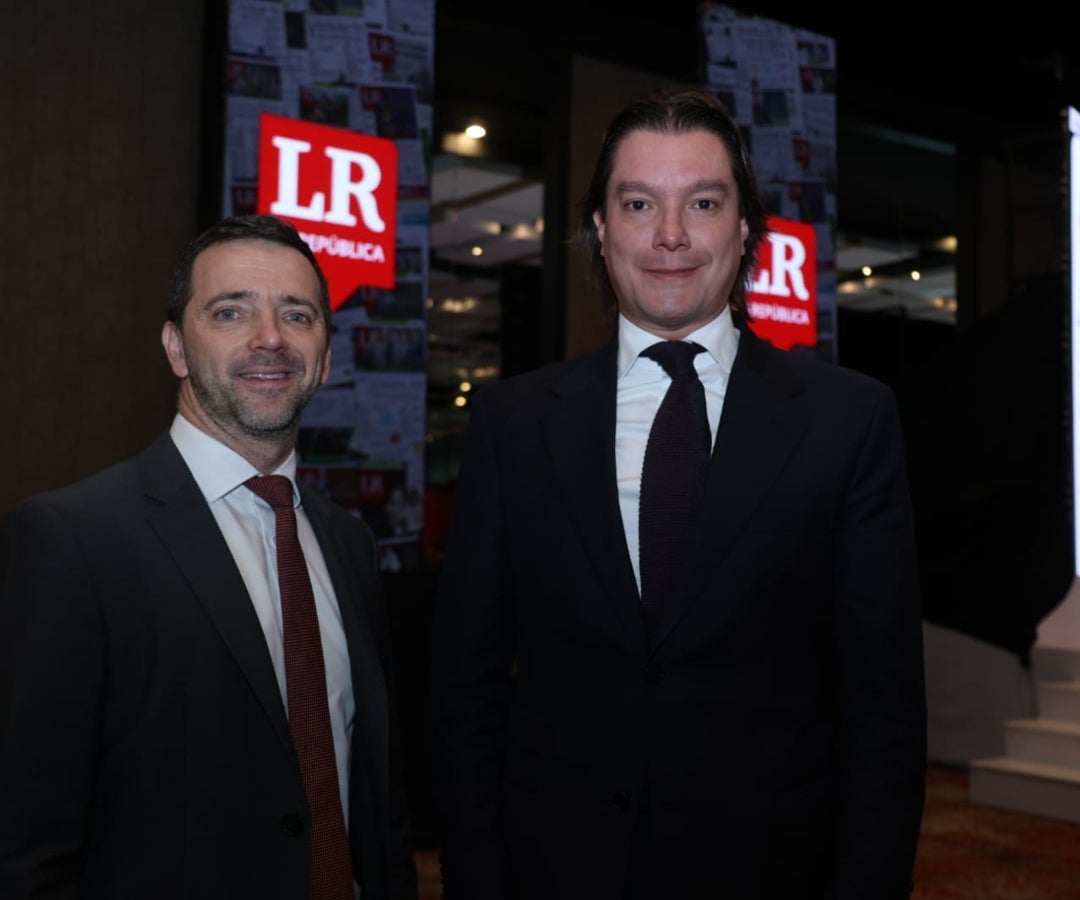 Ramiro López-Ghio, representante BID en Colombia, y Juan Fernández, asesor para la empresa privada de Presidencia de la República.