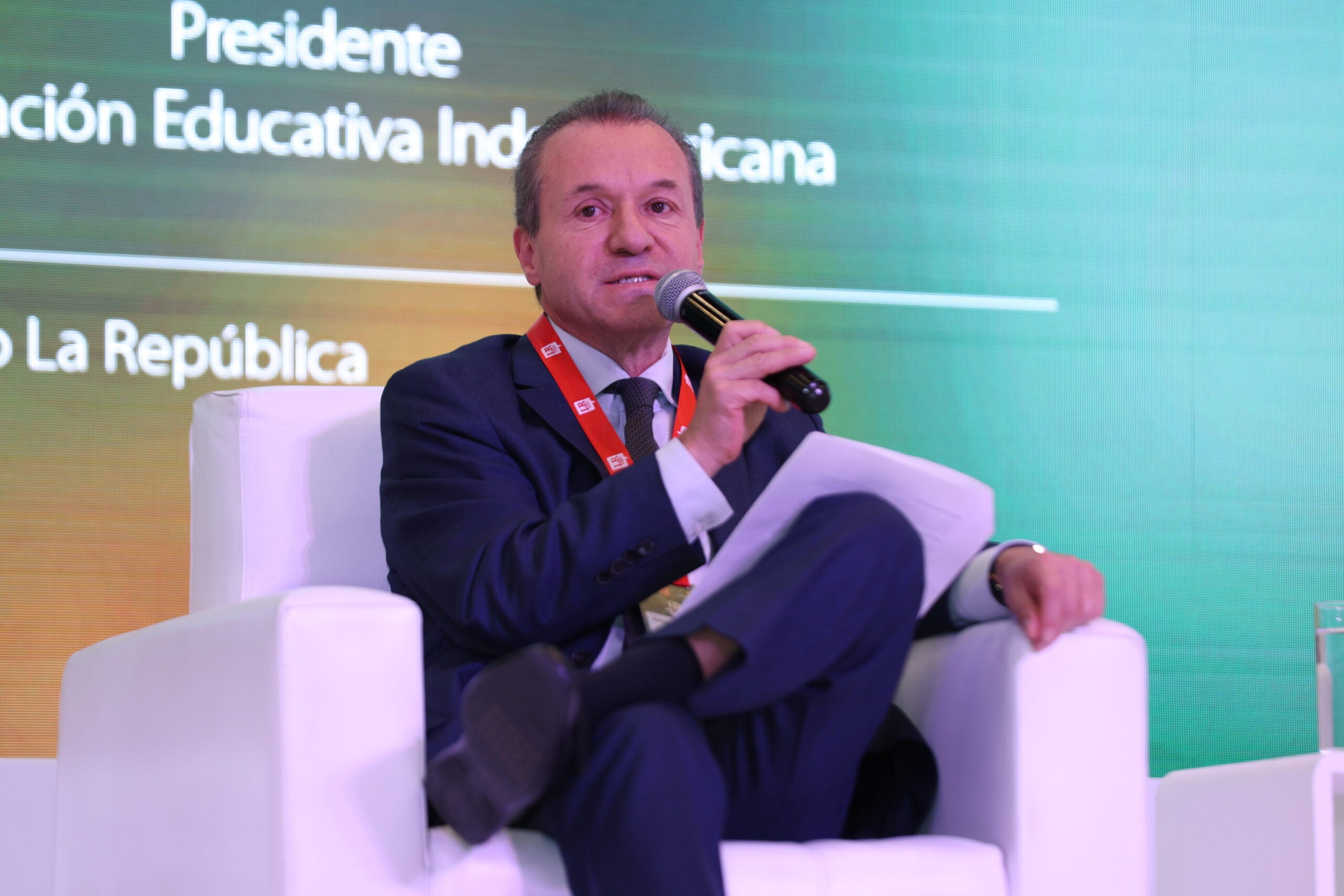 Justo Hernando Murcia, presidente de la Corporación Educativa Indoamericana
