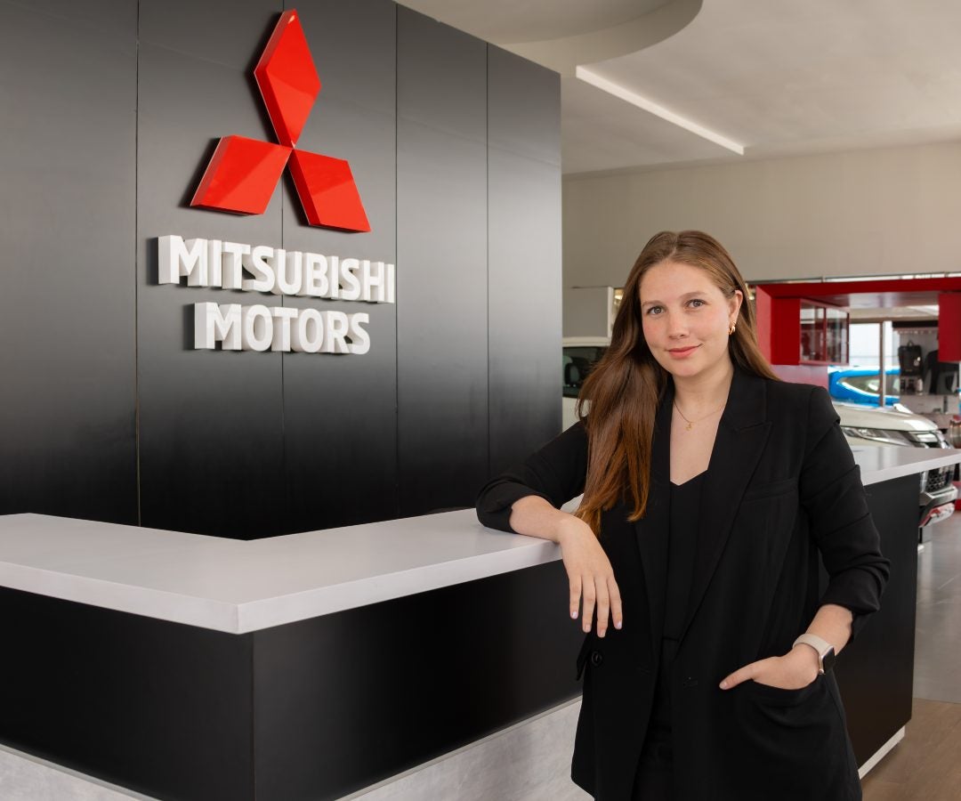 Carolina Camacho, gerente de Mitsubishi Motors para Motorysa,
