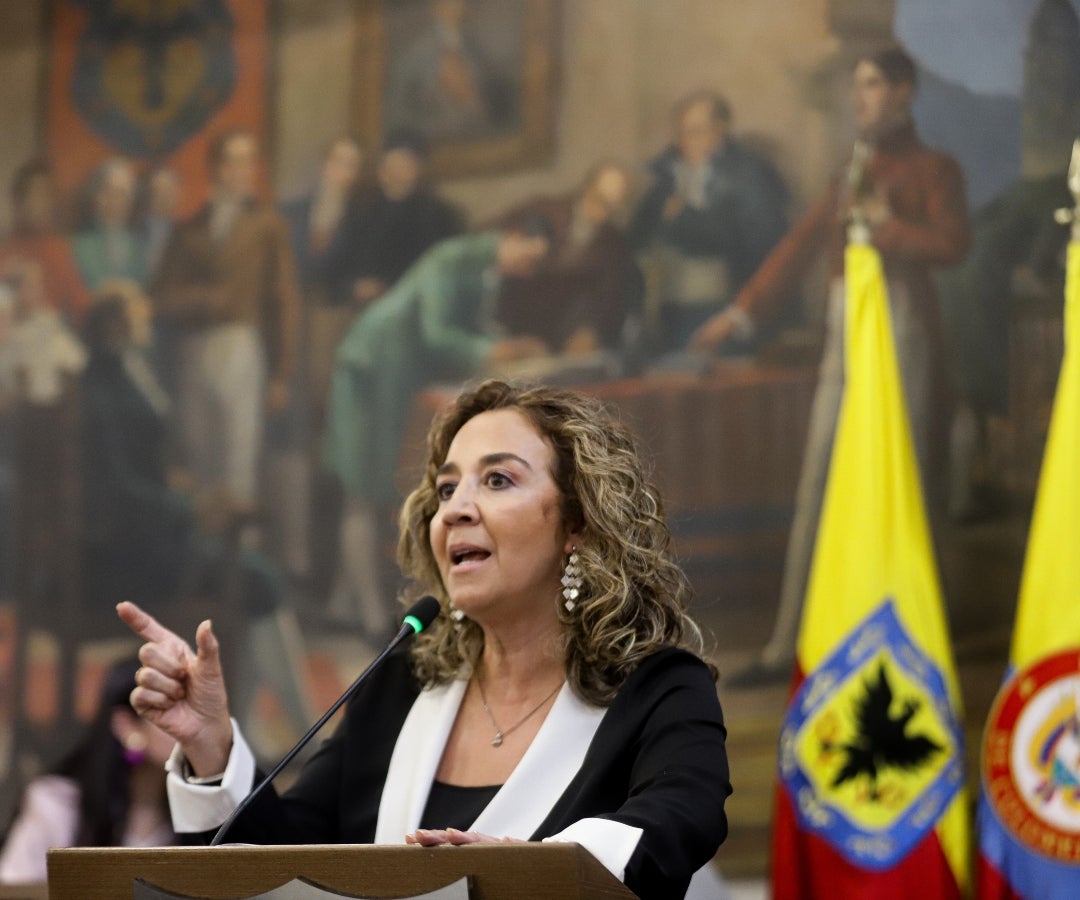 Sandra Forero, presidenta de la Comisión del Plan de Desarrollo de Bogotá.