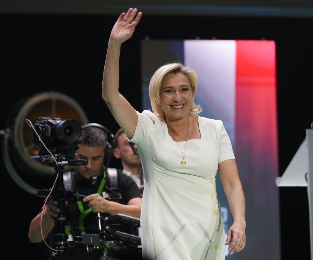 Marine Le Pen, miembro de la Asamblea Nacional Francesa