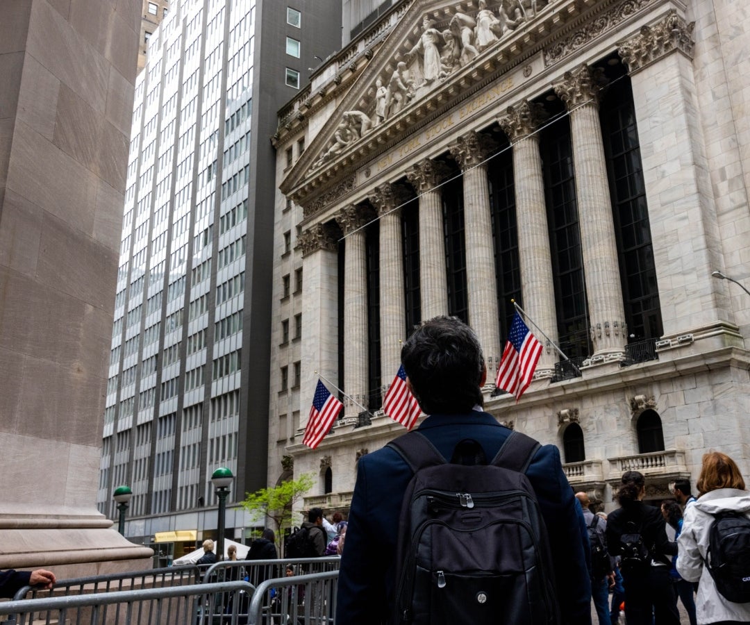 Wall Street de Nueva York.