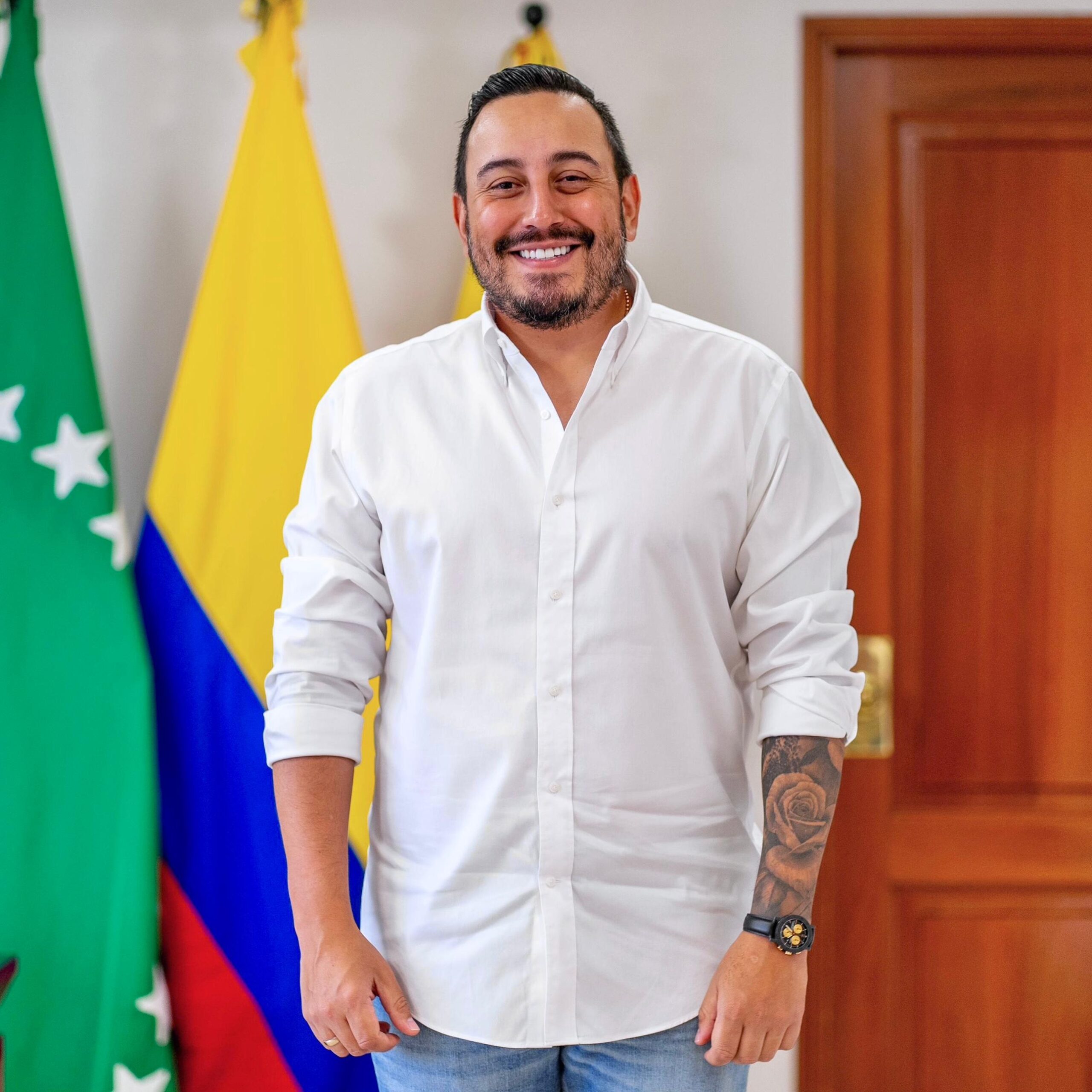 Juan Diego Patiño, gobernador de Risaralda.