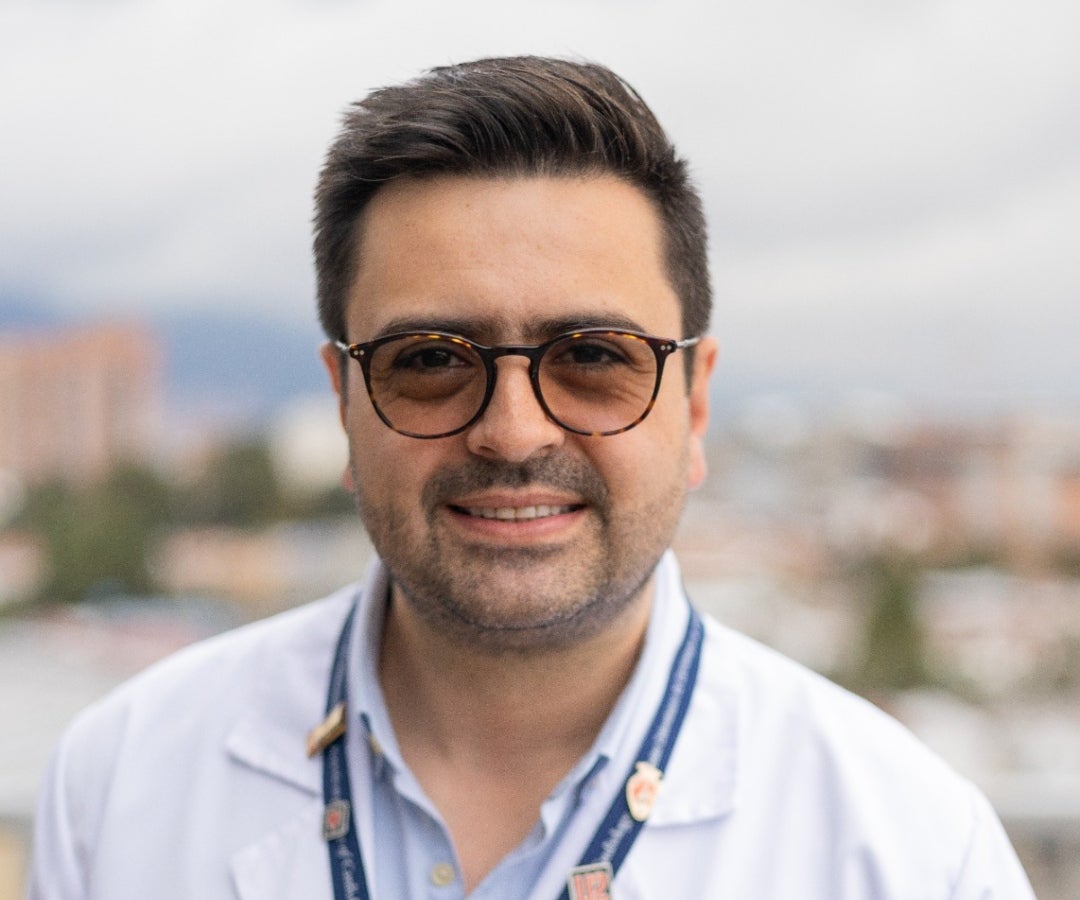 Juan Camilo Pedreros, jefe médico del Programa Sensórica de la Clínica Shaio