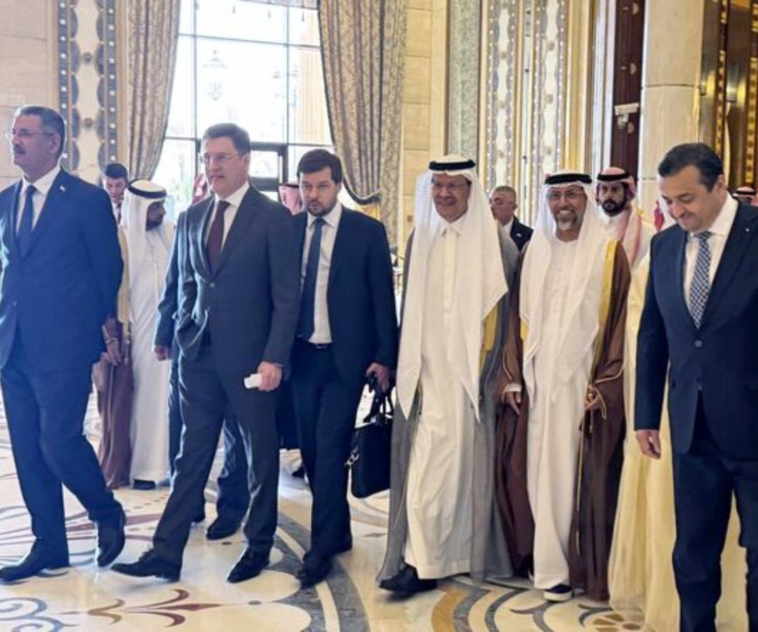 Ministros de la Opep en el Ritz-Carlton de Riad