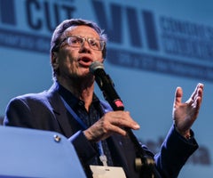 Fabio Arias, presidente de la CUT