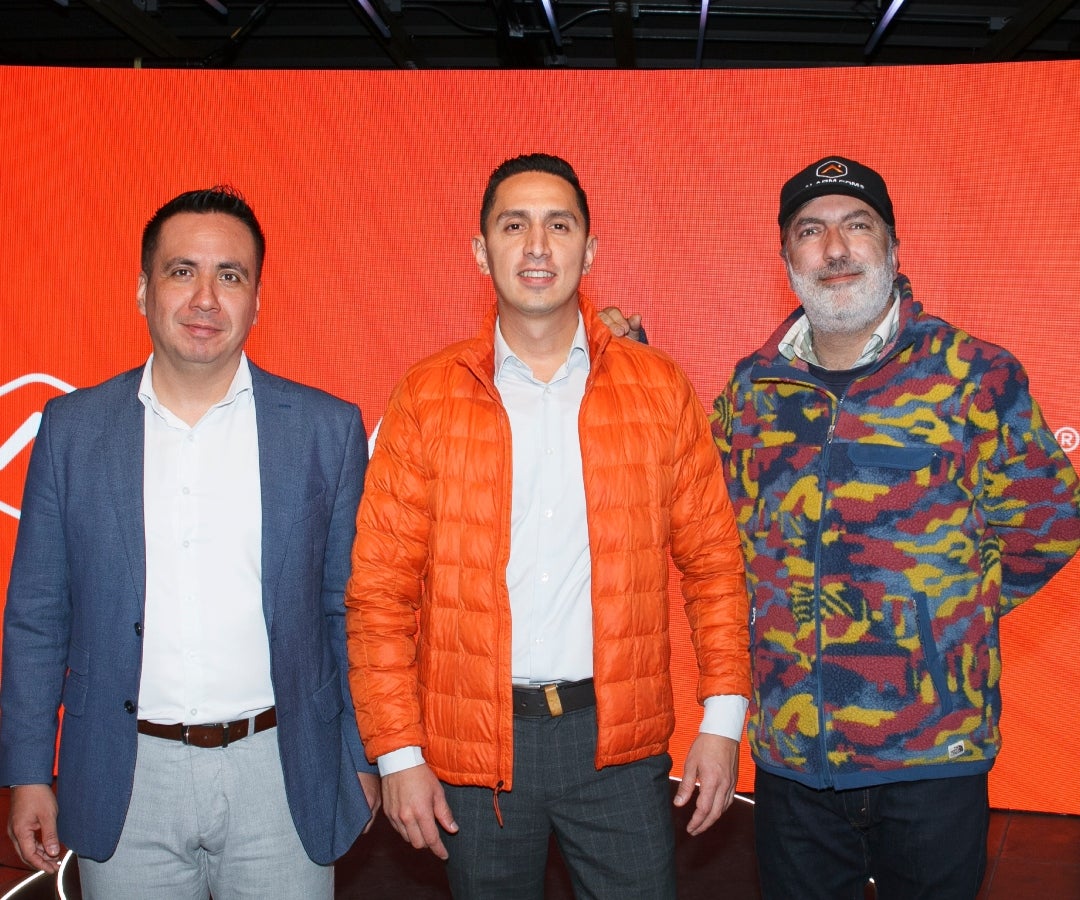 Fernando Cuartas, CEO en Solutec; Marcos González, ingeniero de proyectos en Recinto Protegido; y Matías Duch, CEO en Recinto Protegido.