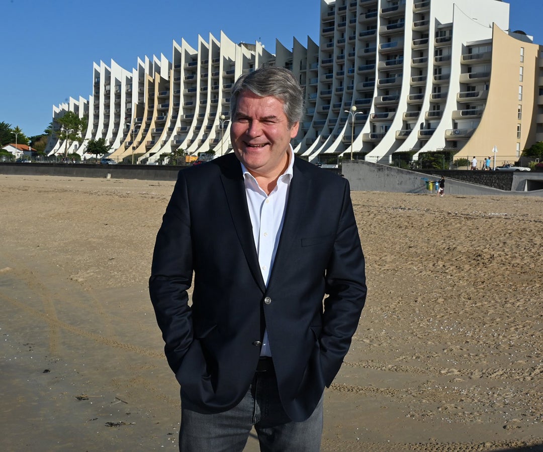 Franck Louvrier, alcalde de La Baule-Escoublac