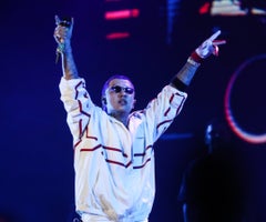 El cantante en el Festival Estéreo Picnic 2024.