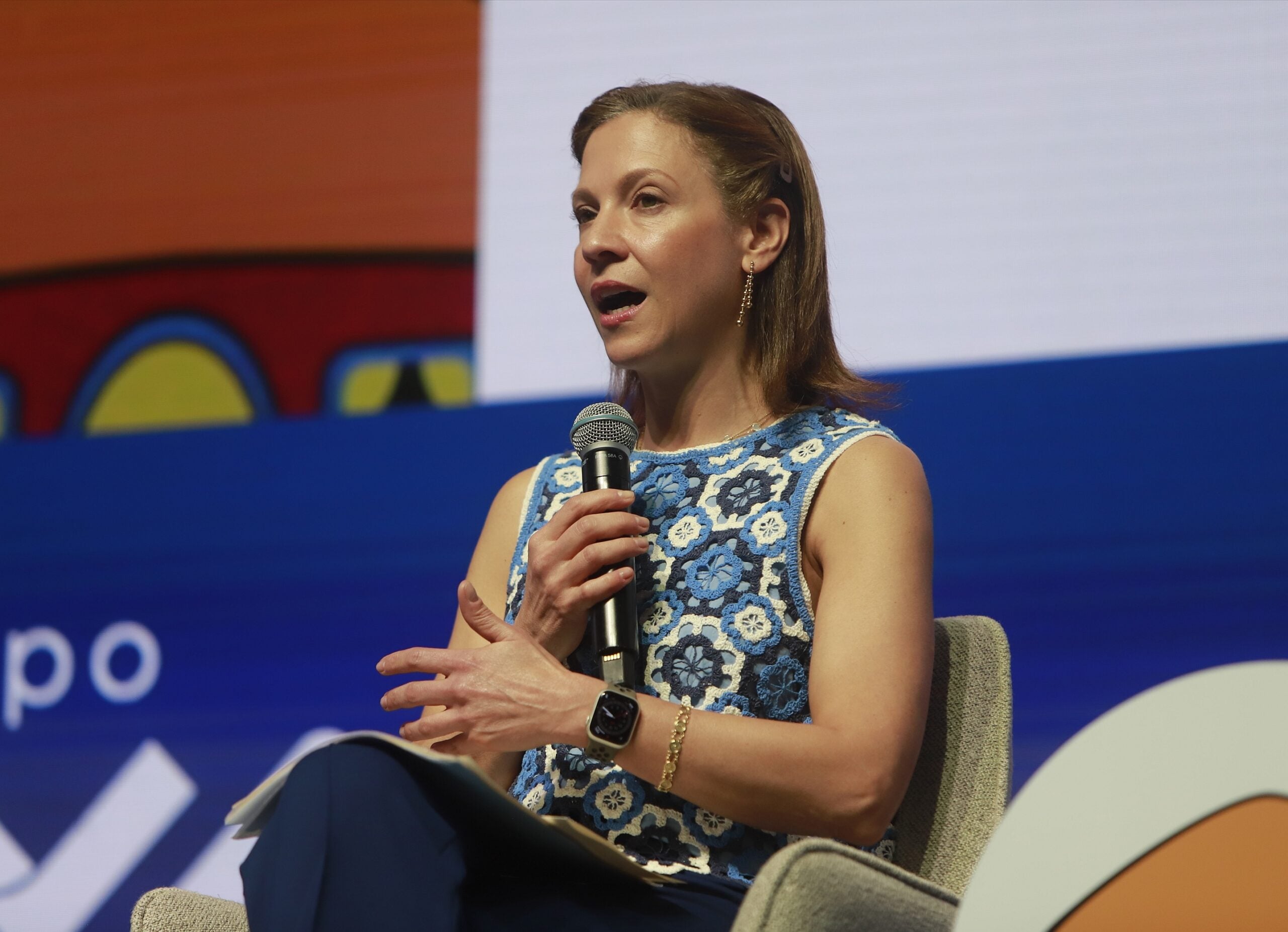 María Claudia Lacouture, presidenta de la Cámara de Comercio Colombo Americana