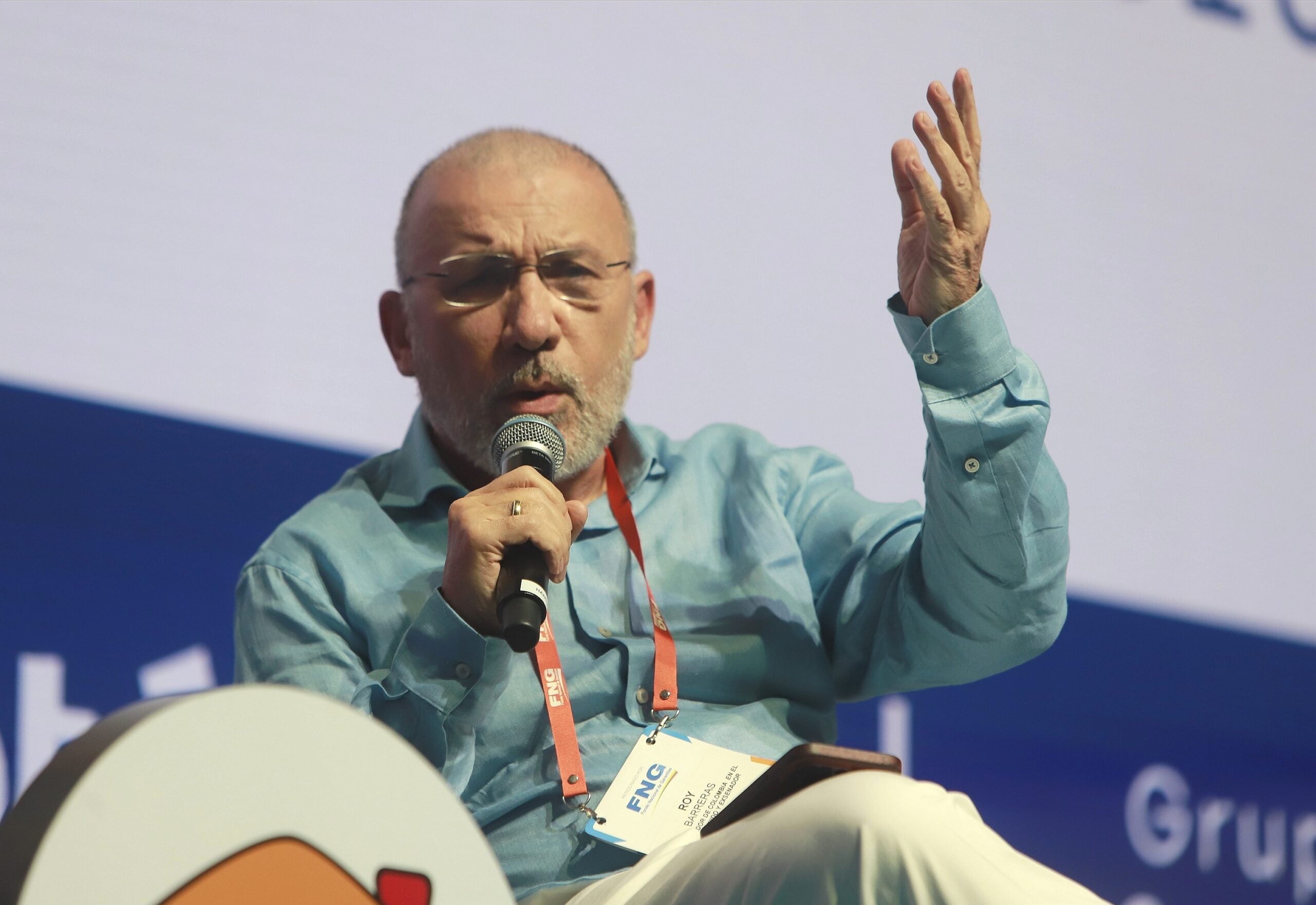 Roy Barreras, el embajador de Colombia en el Reino Unido y exsenador