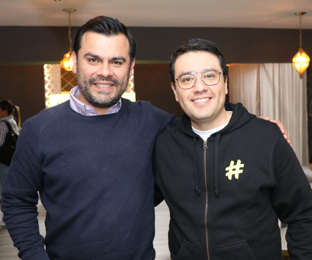 Andreis Acero, director de Finanzas Abiertas e Innovación de ACH; y Ángel Sierra, director ejecutivo y fundador del Open Finance Institute.