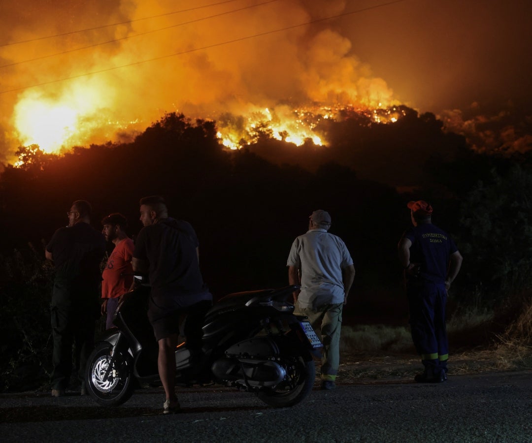 Incendios forestales se intensificaron en Grecia en losúltimos años