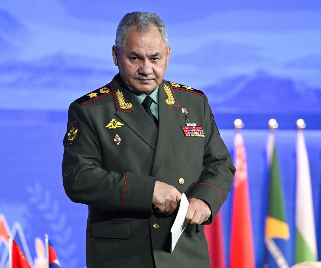 Sergei Shoigu, ministro de defensa Ruso