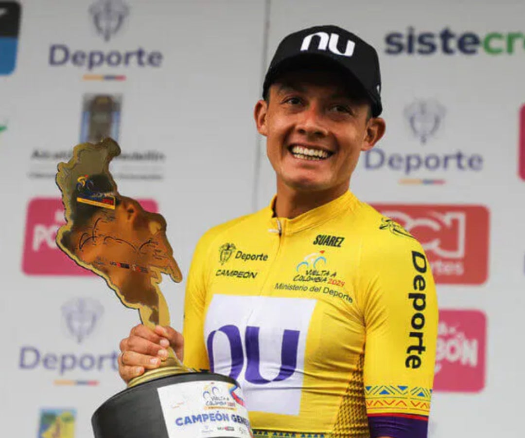 Rodrigo Contreras, campeón de la Vuelta a Colombia