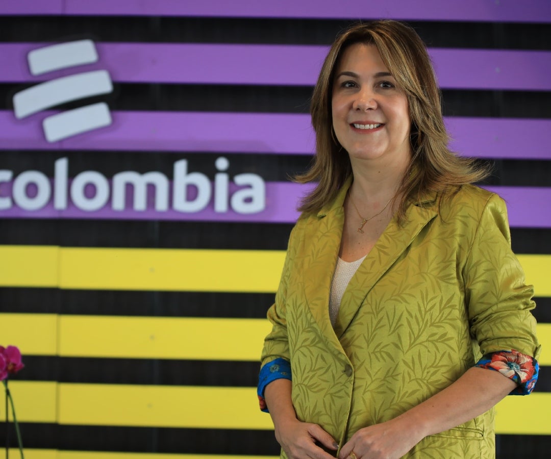 Luz María Velásquez, vicepresidenta de Personas, Pymes y Empresas de Bancolombia