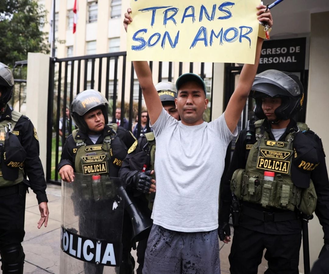 Defensa de derechos de personas trans en Perú