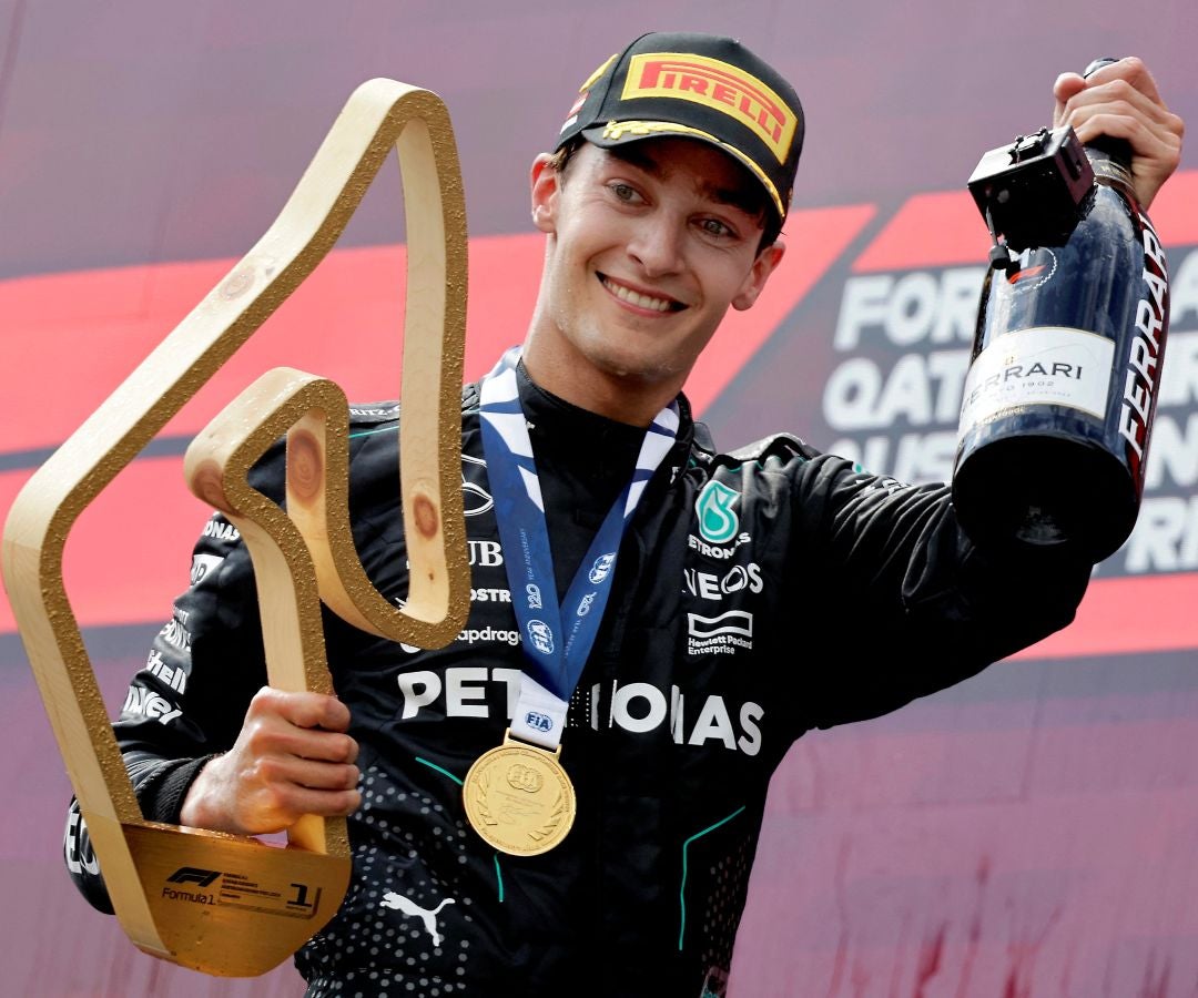 George Russell ganó el Gran Premio de Austria para Mercedes