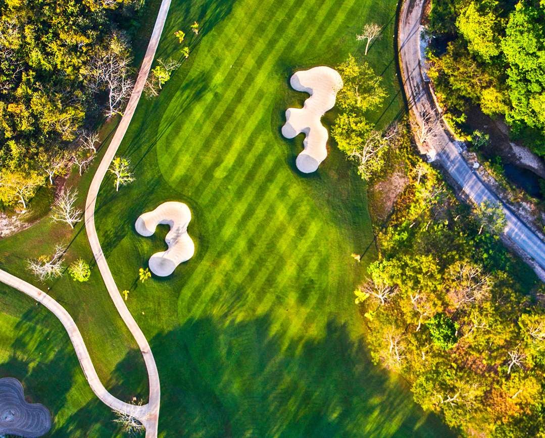 Un campo par 72 diseñado por la leyenda del golf Jack Nicklaus.