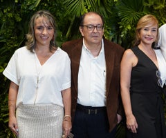 Paula López Arango, socia Arrendamientos Envigado, empresa Inmobiliaria; Aurelio Vélez, miembro de la junta directiva de Arrendamientos Envigado; Margarita López Arango, gerente AE. Paula López Arango, socia Arrendamientos Envigado, empresa Inmobiliaria; Aurelio Vélez, miembro de la junta directiva de Arrendamientos Envigado; Margarita López Arango, gerente AE.