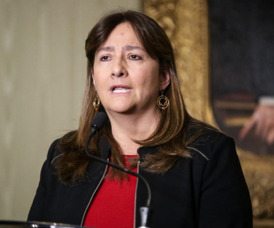 Ángela María Buitrago, ministra de Justicia