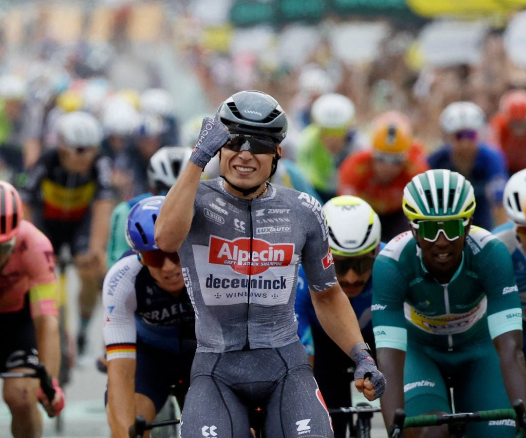 Jasper Philipsen ganó la etapa 16 del Tour de Francia y Pogacar mantiene el liderato