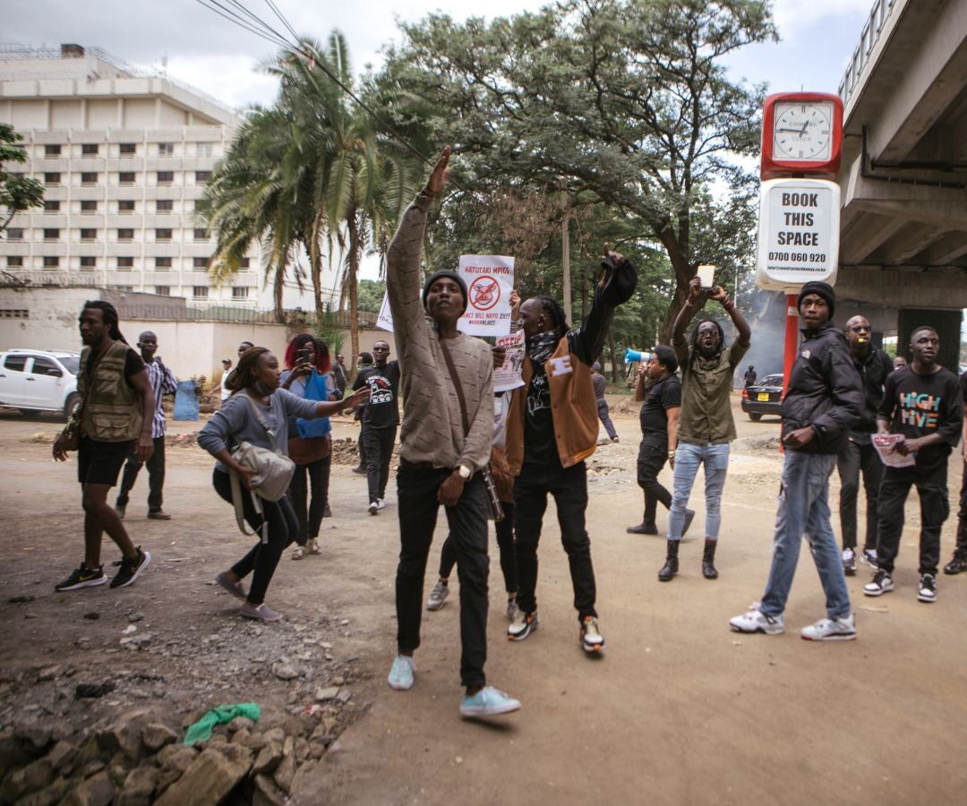 Protestas antigobierno en Kenia