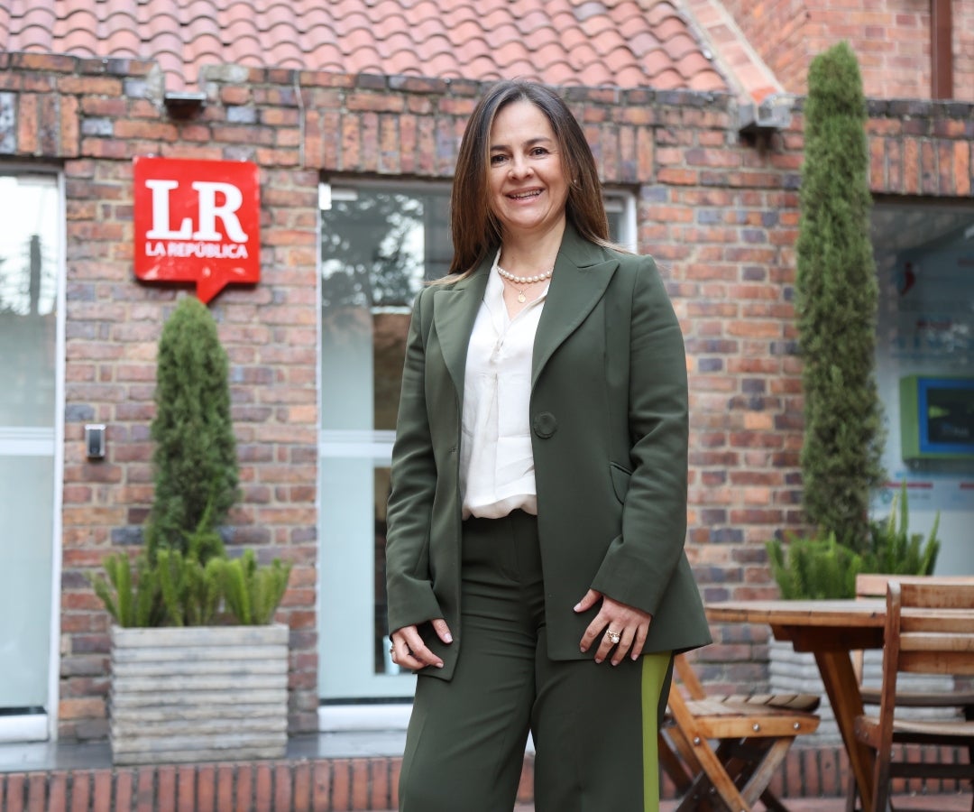 Martha Woodcock, presidente ejecutiva del Banco Santander en Colombia