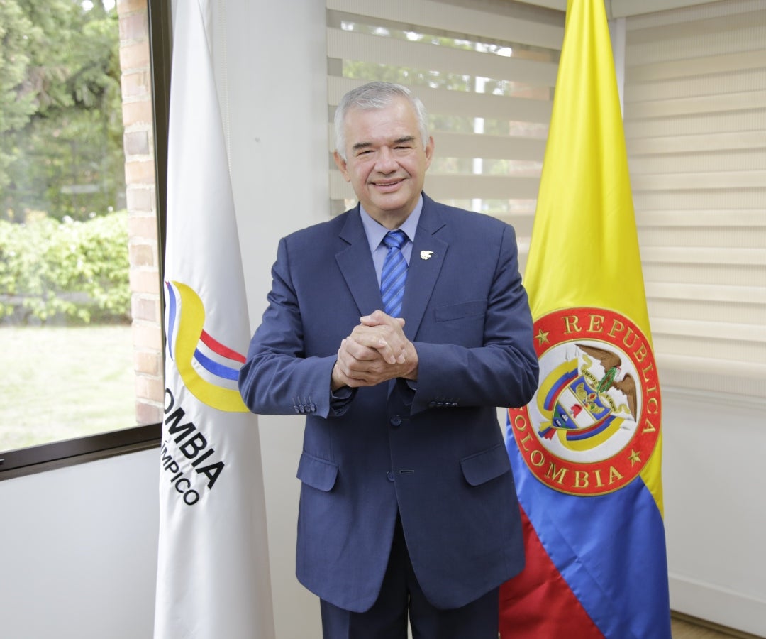 Ciro Solano, presidente del Comité Olímpico Colombiano