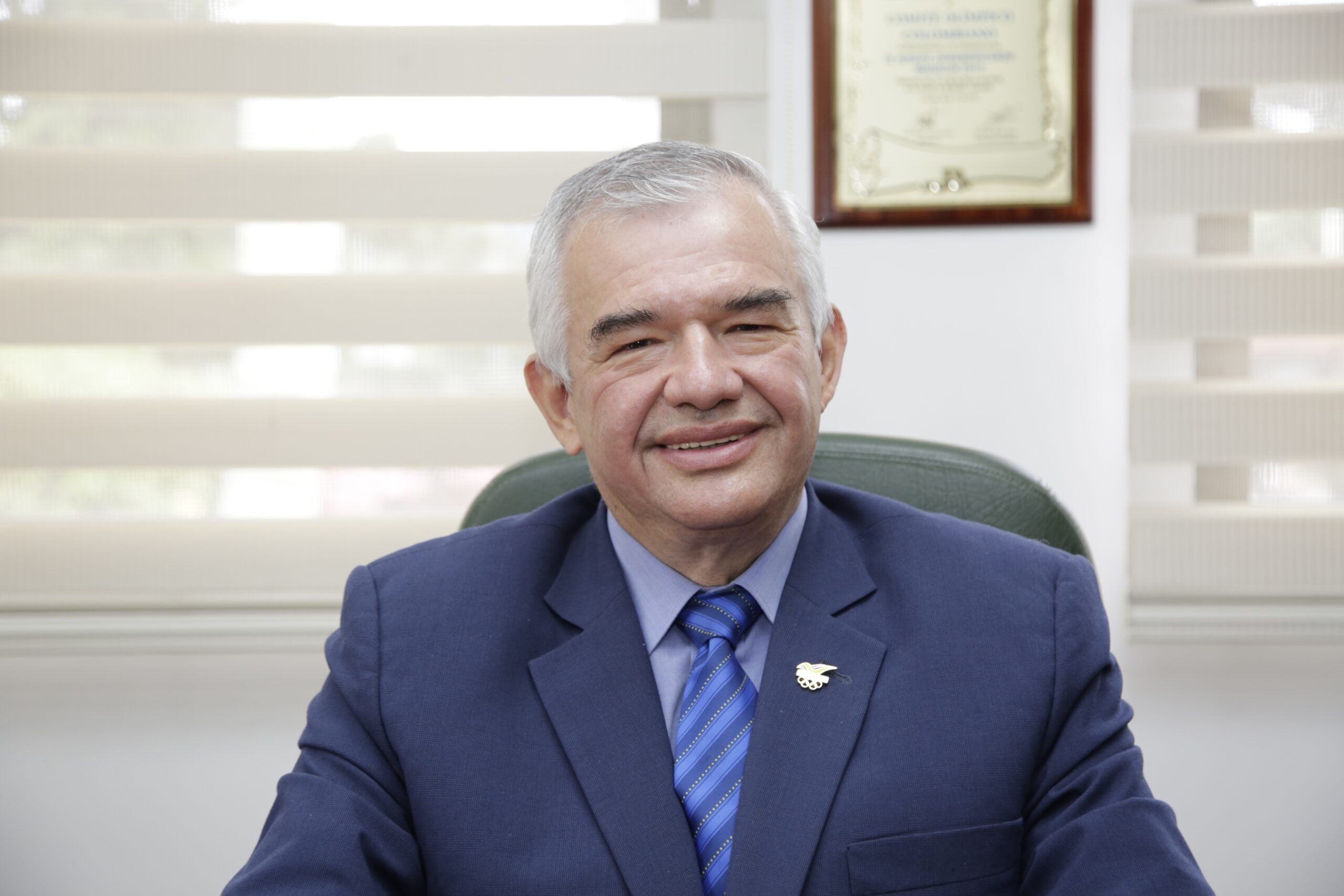 Ciro Solano, presidente del Comité Olímpico Colombiano