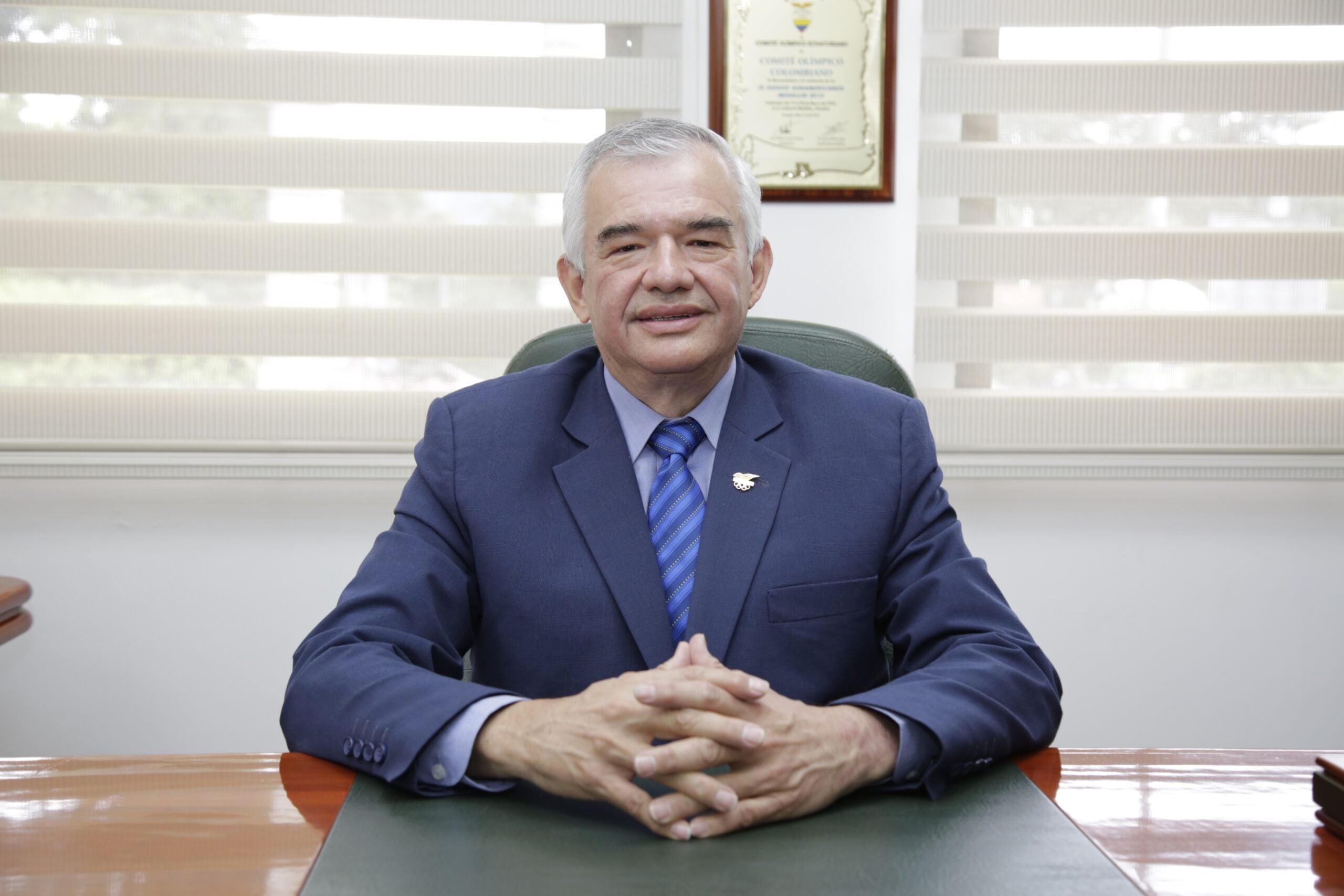 Ciro Solano, presidente del Comité Olímpico Colombiano