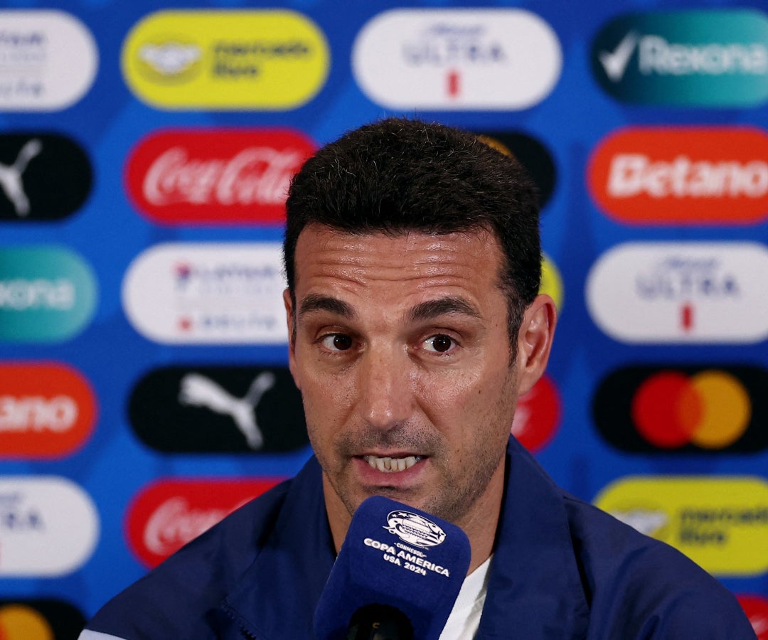 Lionel Scaloni, técnico de Argentina