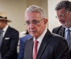 El expresidente Álvaro Uribe