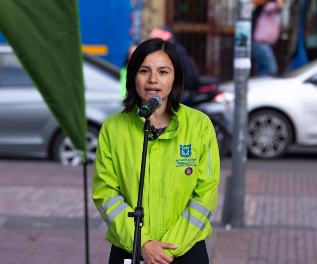 Claudia Díaz, secretaria de Movilidad de Bogotá