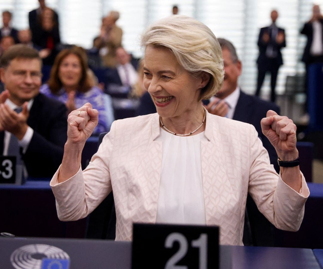 Ursula von der Leyen gana nuevo periodo presidencial de la Comisión Europea
