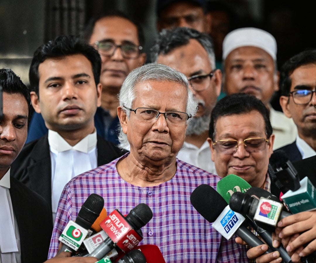 Muhammad Yunus, banquero de Bangladesh