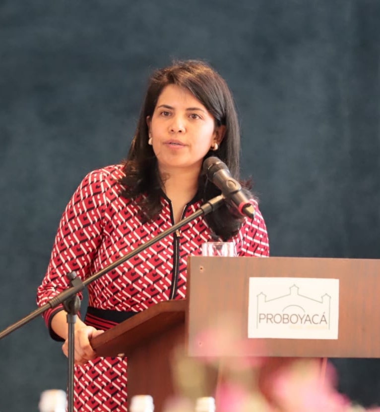 Gheidy Gallo, directora de ProBoyacá