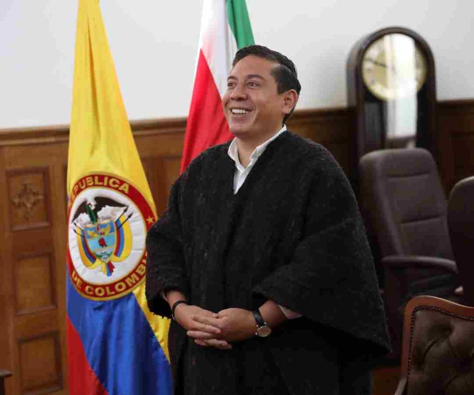 Carlos Amaya, gobernador de Boyacá