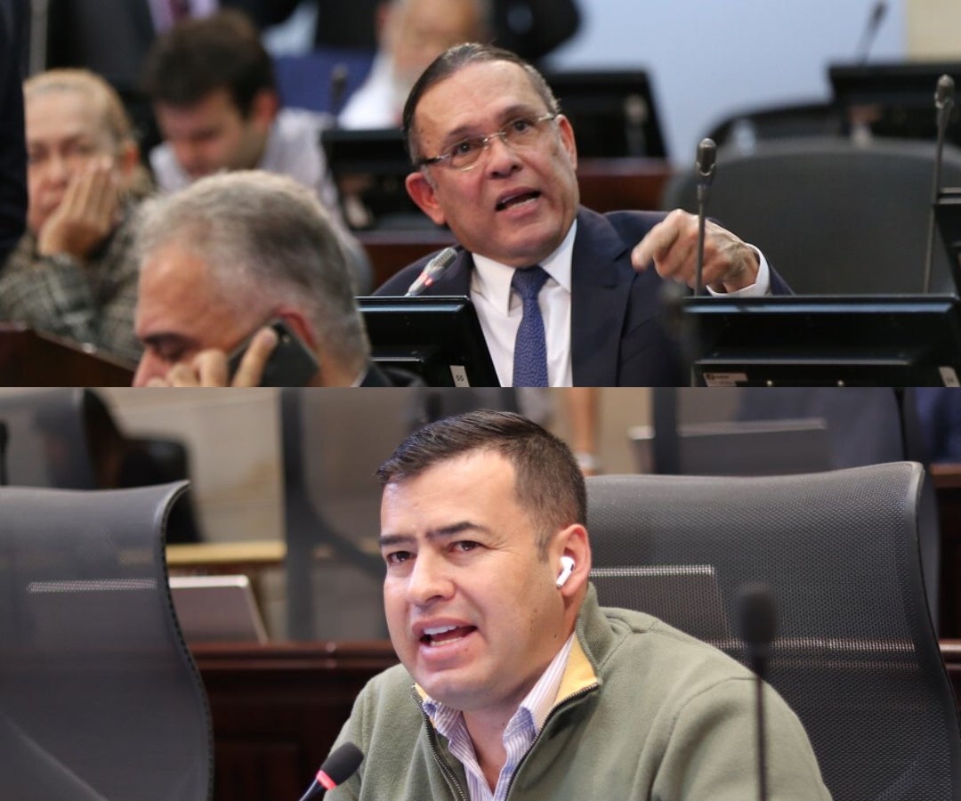 Efraín Cepeda, Senador y Jaime Raúl Salamanca, Representante a la Cámara