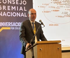 "Colombia tiene una de las tasas de impuesto de renta corporativa más altas en países Ocde y del mundo", agregó López. "Colombia tiene una de las tasas de impuesto de renta corporativa más altas en países Ocde y del mundo", agregó López.