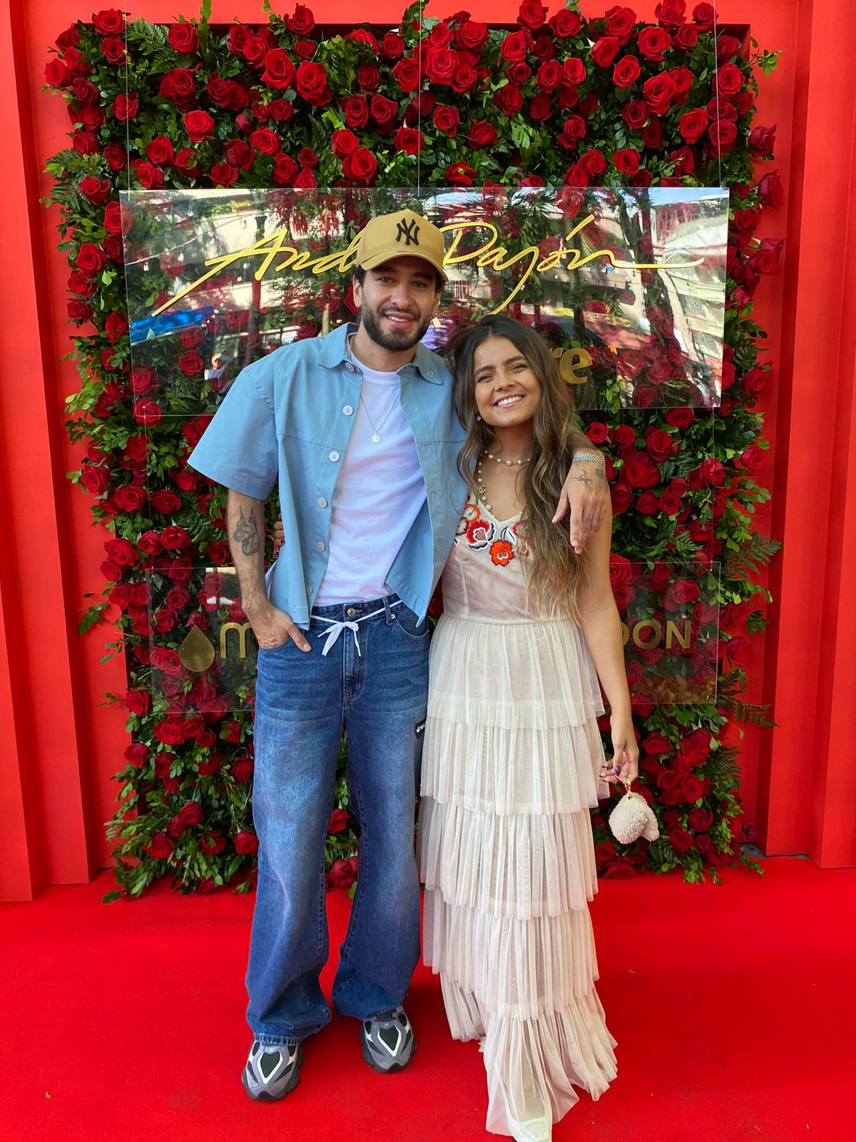 El influencer de moda, Pedro Ángel, y Andrea Agudelo, directora creativa.