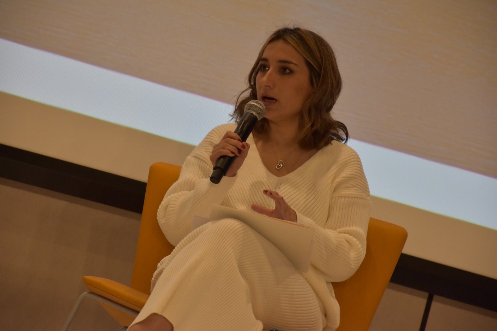 Laura Sarabia, directora del Dapre