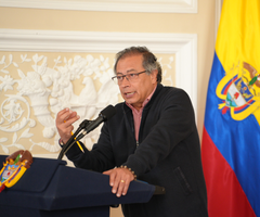 Presidente de Colombia, Gustavo Petro.